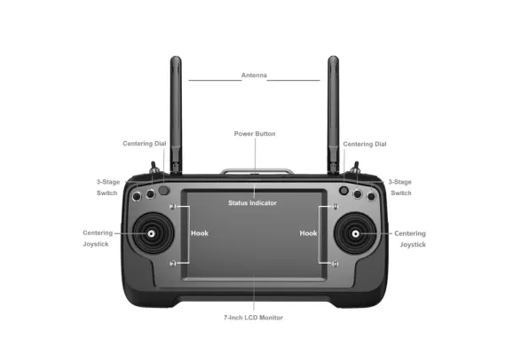 SIYI MK32 Enterprise Kumanda HDMI Combo