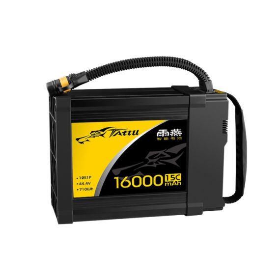 TATTU 16000mAh 44.4V 15C 12S1P Lipo Batarya