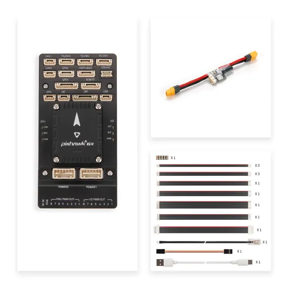 Holybro Combo Pixhawk 6X - Standard set( includes:FC,Baseboard,PM,Cable)