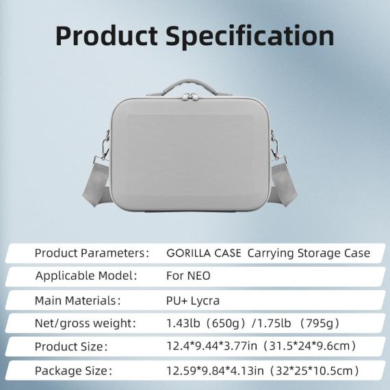 Gorilla Case DJI Neo Taşıma Çantası​​